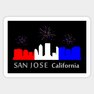 San Jose: A Star-Spangled Spectacle Sticker